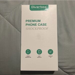 Diverbox Phone Case iPhone XS Shockproof (Black) Never Used